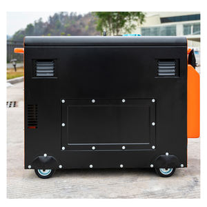 גנרטור שקט נייד 5 kw 5kwh גנרטור דינמו עם ארכובה 220v 5000 וואט דינמו מתנע מנוע דיזל גנרטור 5kw - Product Image 5