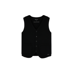 Take Two Uomo Gilet UTA6407 Nero <b>Black</b> <b>Knitted</b> <b>Vest</b> Men's Casual Wear - Product Image 3