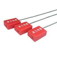 Sello de Seguridad para Cables S-006, Candado de Un Solo Uso para Carreteras, Ferrocarriles, Puertos Marítimos, Contenedores, Logística y Camiones