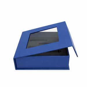กล่องแข็งพับได้แบบกำหนดเองได้ ราคาโรงงาน เคลือบเงา พิมพ์สปอตยูวี สำหรับอุปกรณ์อิเล็กทรอนิกส์ ที่ชาร์จโทรศัพท์ และอุปกรณ์จ่ายไฟ - Product Image 6