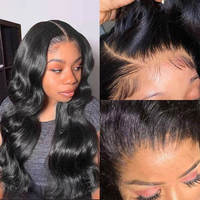 Perruque Lace Frontale Cheveux Humains Brésiliens Ondulés en Gros, Perruque Lace Cheveux Humains Pas Chère pour Femmes Noires, Fournisseur de Perruques Lace Frontale HD
