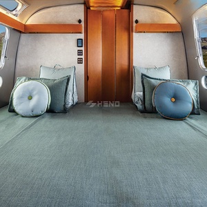 <span class=keywords><strong>Caravana</strong></span> de aluminio para viajes (tipo camper), una celebración del diseño estadounidense de 28 pies con una puerta trasera. - Product Image 5