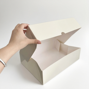 Boîte <span class=keywords><strong>à</strong></span> emporter ondulée personnalisée Boîte de boulangerie bretzel en relief pour emballage de scone rouleau de <span class=keywords><strong>cannelle</strong></span> croissant - Product Image 6