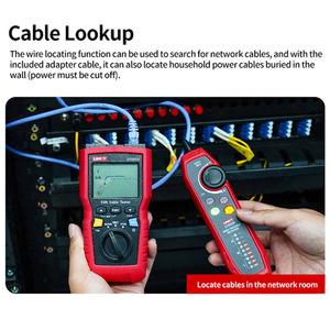 UNI-T UT685A KIT Probador de Cables TDR 300m, Rastreador de Cables de Red, Prueba PoE, Puerto Flash, NCV para CAT5 CAT6 RJ45 RJ11 - Product Image 4