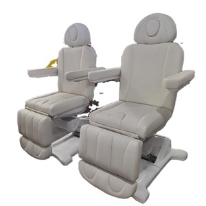 KISEN New Electric 3 Motor Aesthetic Medical Examination Chair Spa Massage Lash <b>Table</b> Cosmetic Facial Beauty Bed with Rotation - Product Image 1