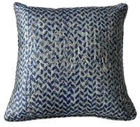 Housse de coussin multicolore de luxe en jacquard métallique artistique, taie d'oreiller tendance pour détaillants et grossistes