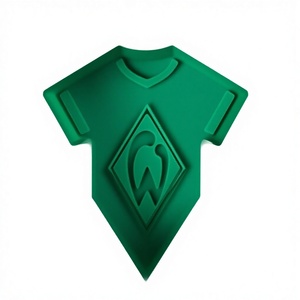 SV <strong>Werder</strong> Bremen Silicone Ice Cube Tray with Jersey and Diamond Design 20cm - Product Image 1