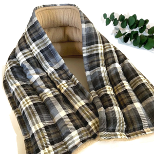 Bungkus terapi panas/dingin leher & bahu-desain lebar ekstra panjang bantalan pemanas tahan microwave untuk menghilangkan rasa sakit, penggunaan <span class=keywords><strong>Chiropractic</strong></span> - Product Image 2