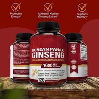 Capsules de Ginseng pour Adultes : Soutien Immunitaire & Énergie, Complément de Santé pour la Concentration et la Vitalité