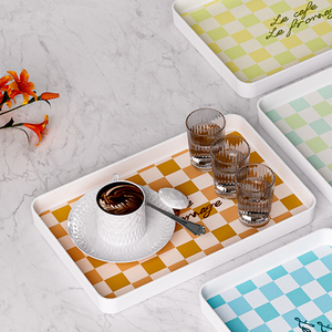 Customizable Serving Tray Set New Design 30*15*2.5 cm Dishes & Plates with Handles Small Elegant Decor - Product Image 2