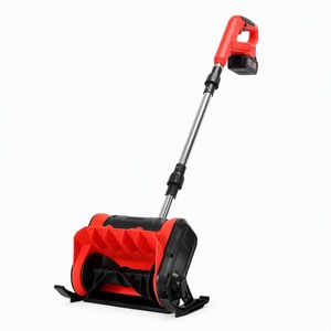 Souffleuse à neige électrique sans fil 1200W, pelle à neige pliable alimentée par batterie, largeur de déneigement de 30 cm pour allée et trottoir - Product Image 1