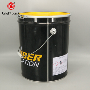 <span class=keywords><strong>Seau</strong></span> métallique personnalisé de 16 litres avec couvercle à anneau de verrouillage pour l'emballage du <span class=keywords><strong>bitume</strong></span> - Product Image 6