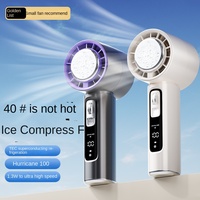 Ventilateur de poche rechargeable USB portable OEM petit compresseur de glace de réfrigération à grande vitesse transfrontalier pliable pour l'extérieur