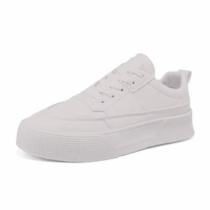 Fabricant de baskets personnalisées, petites commandes, chaussures de marche blanches pour hommes, chaussures en cuir - Product Image 6