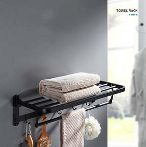 Escurridor de <span class=keywords><strong>ducha</strong></span> de hierro montado en la pared, estante de almacenamiento de esquina de baño sin perforaciones, soporte para champú, organizador, accesorios de baño - Product Image 1