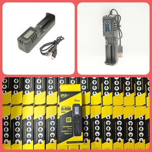 Зарядное устройство <span class=keywords><strong>USB</strong></span> Type-C с ЖК-дисплеем, 1 слот для перезаряжаемой батареи, с фонариком и микрофоном - Product Image 5