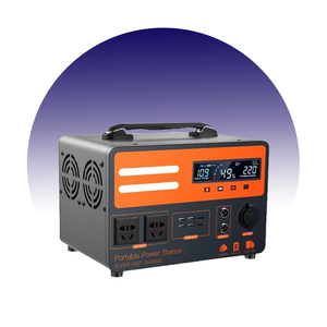 220V xách tay 1500W nhà điện MPPT điện thoại di động cung cấp công suất lớn 1500W cắm trại phong cách tinh khiết Sine Wave cho trường hợp khẩn cấp - Product Image 1