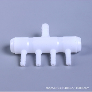 Distributeur d'air pour aquarium, connecteur de tuyau rond en plastique à 1 à 3 voies, accessoires d'aérateur pour aquarium, durables - Product Image 1