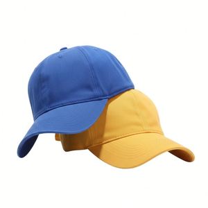 Gorra de Béisbol de Moda Unisex, Gorra Deportiva Informal de Algodón, Ajustable con Cierre a Presión, para Actividades al Aire Libre y Ropa Urbana - Product Image 1