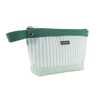 Pochette thermique en tissu imperméable réutilisable personnalisée, multifonction, petit sac à collation, sac à nourriture, sac à cosmétiques rayé