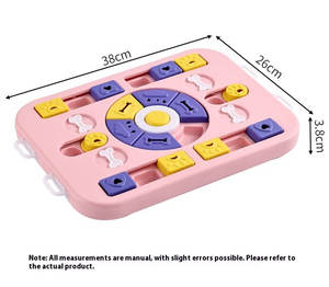 ชามใส่อาหารสุนัขทรงสี่เหลี่ยมใหม่เป็นมิตรต่อสิ่งแวดล้อมทันสมัยป้อนอาหารช้าออกแบบป้องกันสำลักแบบโต้ตอบป้องกันการท้องอืด - Product Image 5