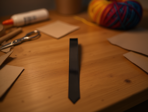 Nastro Lucido Lungo 5cm Nero in Plastica per Artigianato - Product Image 2