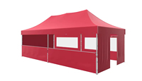 Tente de réception hexagonale personnalisée en tissu Oxford, entièrement colorée, imperméable et résistante au vent, pour usage commercial intérieur/extérieur lors d'expositions
