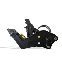 Broyeur hydraulique pour excavatrice, crible à mâchoires pour le recyclage et la démolition du béton