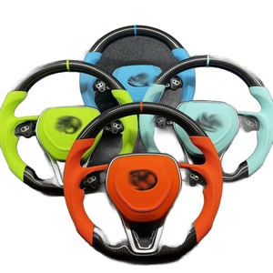 Volant modifié pour Toyota Camry Corolla, couvre-volant en fibre de carbone, amélioration du volant - Product Image 1