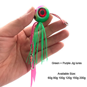 60g 80g 100g 120g 150g 200g Tai Rubbers Snapper Sea Fishing Baits Kabura Slider <strong>Jigs</strong> <strong>Madai</strong> <strong>Jigs</strong> Sinker Lead Jigging Lures Boat - - Product Image 4