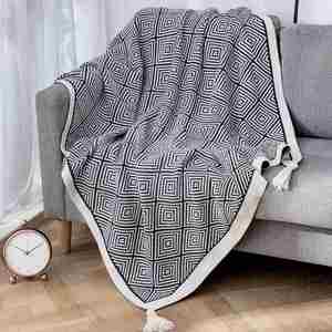 Nap Blanket <b>Sofa</b> Blanket <b>air</b> Conditioning Blanket Office Blanket Single-person Camping Style Ultra-soft Thick Flannel All-season - Product Image 2