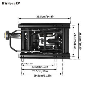 Универсальная механическая подвеска, демпфирующее базовое опускное сиденье с передней ручкой, модифицированные автомобильные сиденья - Product Image 5