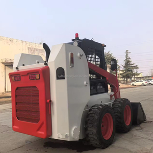 Gratis pengiriman Cina murah Mini 0.7 Ton Skid Steer <span class=keywords><strong>Loader</strong></span> roda Mini selip kecil Steer <span class=keywords><strong>Loader</strong></span> untuk dijual - Product Image 4