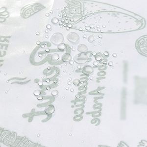 Papel de Envolver Personalizable, Desechable, Ecológico, Recubierto de PE, Antigrasa, para Sándwiches de Pollo, Hamburguesas y Panecillos - Product Image 3