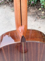 Aiersi kerajinan tangan Tiongkok bermerek dibuat kelas atas padat mengkilap kelas atas rosewood India antik senar nilon gitar klasik