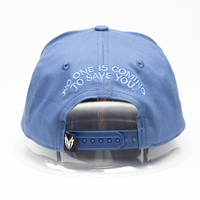 Gorra Snapback Personalizada con Bordado 3D en Relieve, Letras Góticas y Espinas, Gorra Hip Hop de Visera Plana para Hombre, Moda Urbana