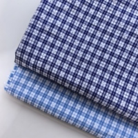 Tissu Popeline Jacquard à Carreaux Teint en Fil Coton Polyester Nouveau Design pour Vêtements Décontractés et Sacs