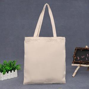 Chất lượng cao quá khổ của phụ nữ bãi biển Tote Túi biểu tượng tùy chỉnh bông vải sợi dây ruy băng xử lý cho cuối tuần bên món quà mua sắm - Product Image 3