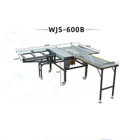 Scie à table multifonctionnelle de haute qualité, sans poussière, pour menuiserie, avec système de levage et de poussée