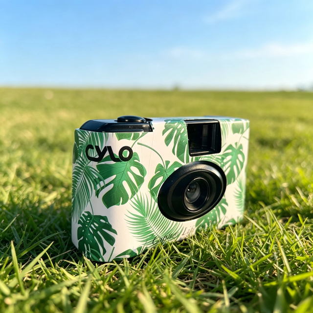 Custom New Shell Lightweight Manual 35mm Disposable Film Camera Fixed Focus No Flash Easy to Use Outdoor Camera