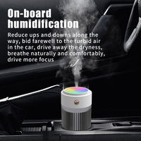 Hxtc88 maison voiture 250ml USB diffuseur d'air arôme diffuseur d'huile essentielle Portable Mini petite lampe colorée humidificateur avec lumière LED