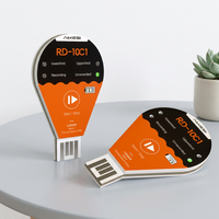 AIKESI RD-10C1 Enregistreur de données de température et d'humidité USB à piles à usage unique OEM/ODM pour la surveillance des chaînes du froid
