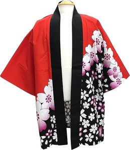 Manteau Happi japonais pour homme, inspiré des festivals, <span class=keywords><strong>Hanten</strong></span> Kimono, vêtement d'extérieur, Tokyo Matsuri, Cosplay, Streetwear, superposition décontractée - Product Image 1