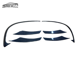 Canard paraurti anteriore <span class=keywords><strong>C257</strong></span> <span class=keywords><strong>CLS</strong></span> con bocchette fendinebbia in fibra di carbonio per Mercedes Benz <span class=keywords><strong>C257</strong></span> <span class=keywords><strong>CLS</strong></span> Class - Product Image 4