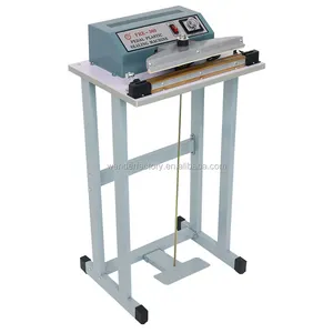 WD-FRE300) Professional Manufacturer 300mm/11.8inch Plastic Bags Pedal single side heat sealer sealing machine