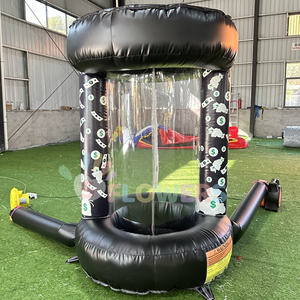 ビジネス広告・イベントプロモーション用 インフレータブル マネーグラブマシン キャッシュキューブブース - Product Image 3