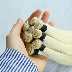 New Genius Weft Design Russian Hair Seamless Can Be Cut Remy Hand Tied Weft Hair Genius Weft