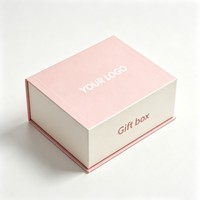 Boîte magnétique pour emballage cadeau, boîte en papier de luxe haut de gamme, logo personnalisé, estampage à chaud, boîte magnétique pour cosmétiques de luxe, soins de la peau
