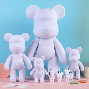 Kit Ours en Peluche PVC 2026 – Nouveautés Tendances Fournisseur Produits en Gros pour la Revente – Ours en Résine Blanc à Peindre Soi-même - Product Image 3