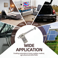Actionneur linéaire étanche IP43 personnalisé Maiqi, certifié CE ROHS, pour table de toilettage pour animaux, lits électriques et autres applications